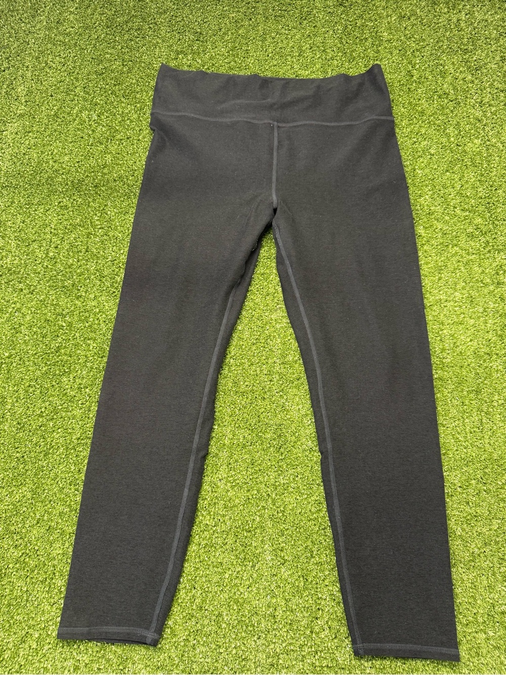 Vuori Clean Elevation Legging‎ Tight 7/8 Black Heather Workout Casual High Rise
